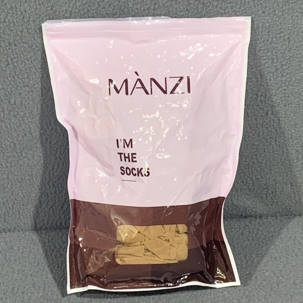 MANZI 10 Pairs Women Knee High Sheer Socks Natural Nude One Size 13003 NEW